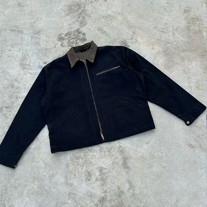 J97 Detroit Jacket - Vintage Canvas J22 Cleanfit Cotton Coat -  Size avaliable S ~ XL / J97 Washed Black BLK