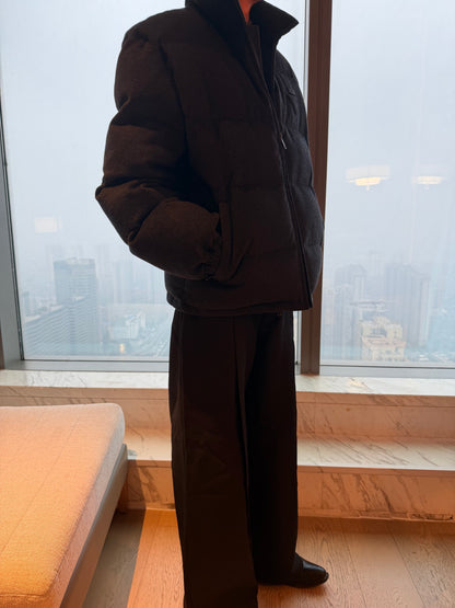 25FW Pra Cashmere Down Jacket - 90% White Goose Down | Old Money Luxury