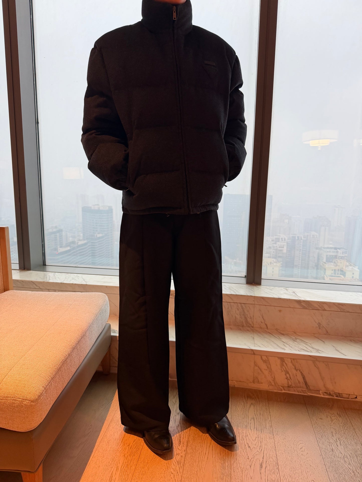 25FW Pra Cashmere Down Jacket - 90% White Goose Down | Old Money Luxury