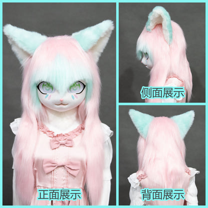 Furry Kigurumi Anime Cosplay Pre-Design Kigurumi Animal Headpiece Lolita Costume - Order with colors