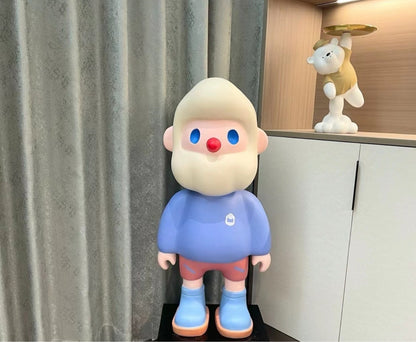Farmer Bob Boyfriend Floor Display Cartoon Figurine/ Gift / Home Decor Piggy Bank