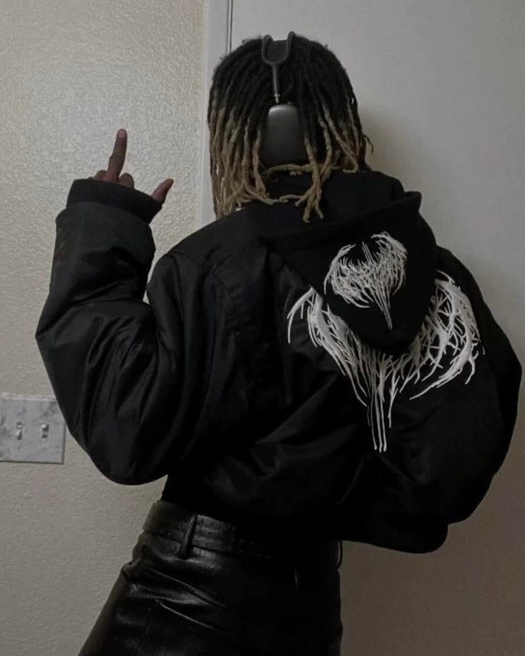 FW23 Playboi Carti Narcissist Bomber – Cropped Short Puffer Jacket - SHORT STYLE
