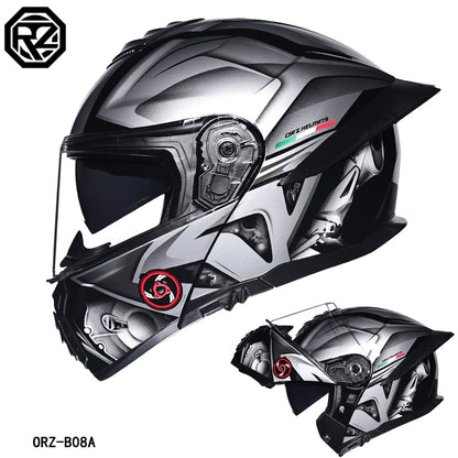 Ice Age 3C DOT Approve Full Face Dual Visors Unisex Bluetooth Motorcycle Helmet