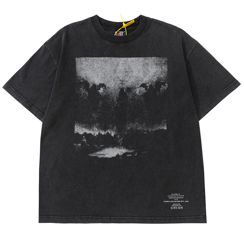 FOG Heavyweight Cotton Washed Vintage Short Sleeve T-Shirt