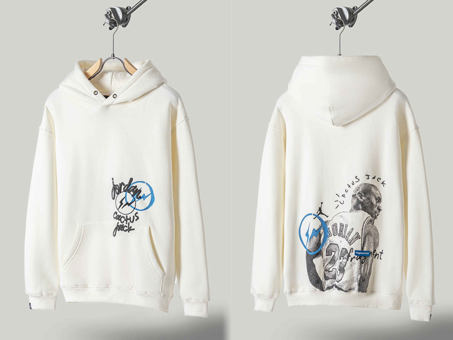FW20 Travis Scott McDonald’s Hoodie - Apple Pie High Street Foam Print