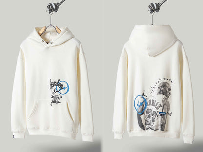 FW20 Travis Scott McDonald’s Hoodie - Apple Pie High Street Foam Print