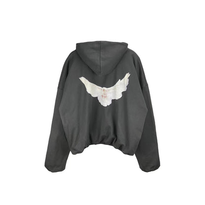 Kanye X Peace Dove X GAP Triple Collaboration Heavyweight Loose Hoodie Sweatshirt