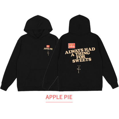 FW20 Travis Scott x McDonald’s Apple Pie High Street Foam Print Hoodie