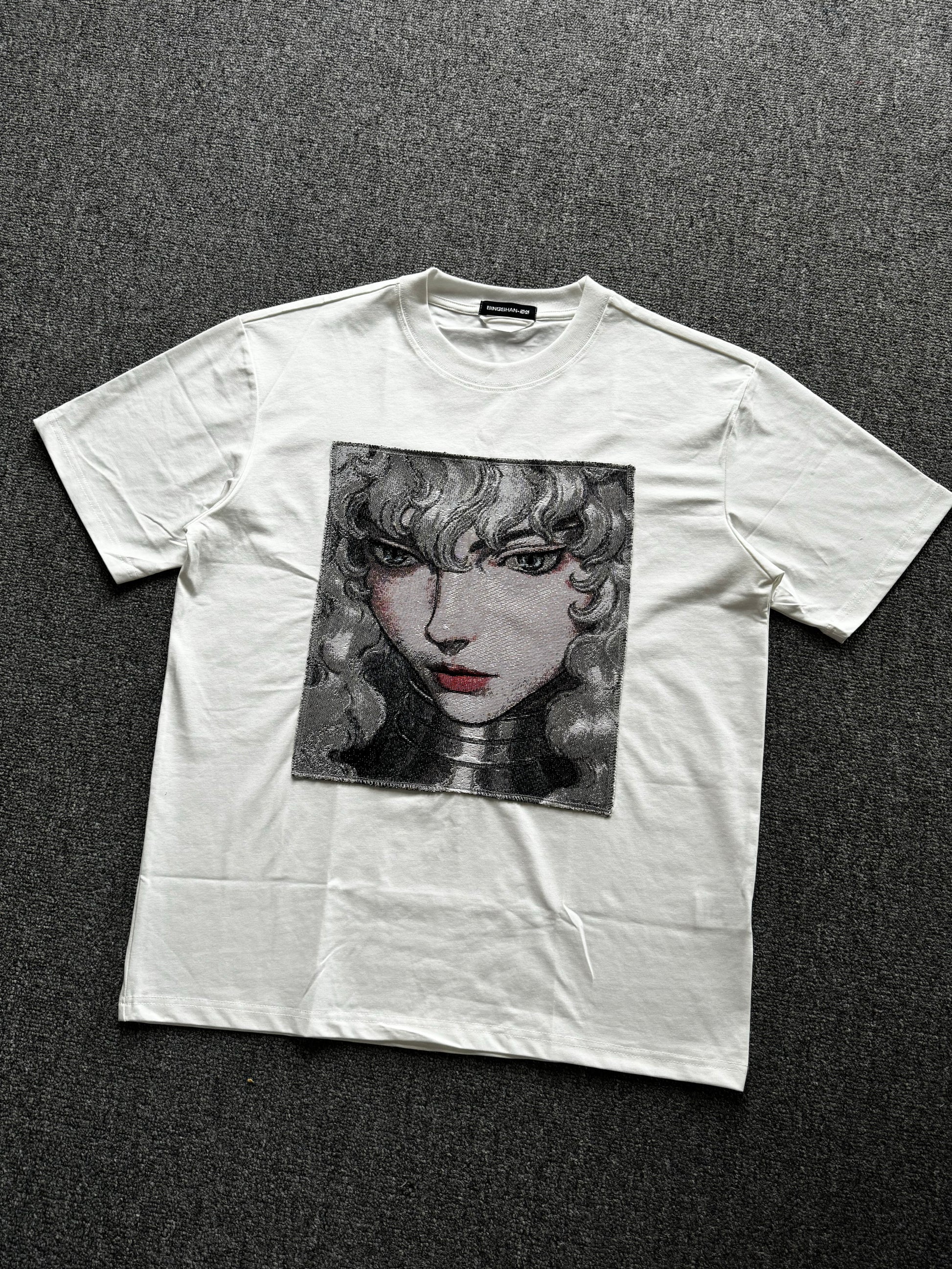Online Remake Berserk Manga Griffith T-Shirt Anime Handmade Streetwear