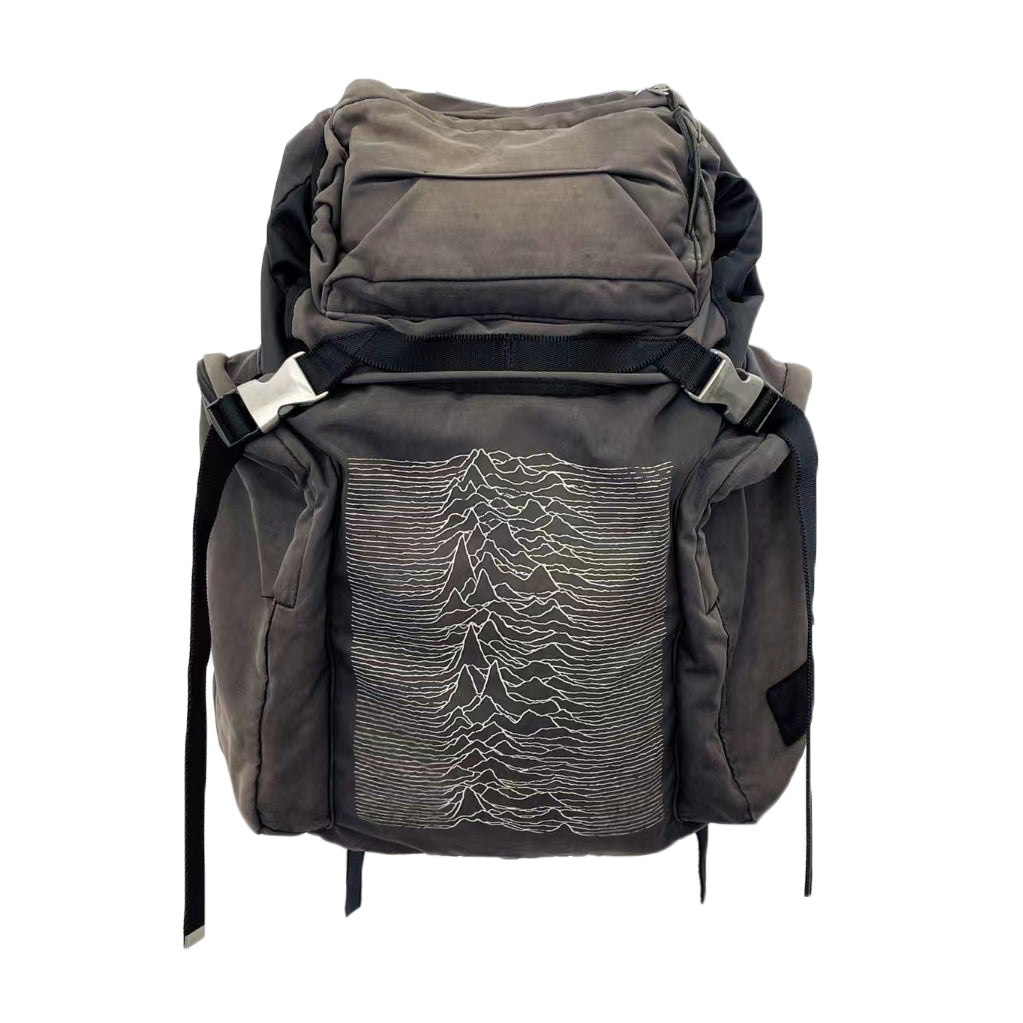 Revised Undercover 09AW Archive Backpack - Ripple Effect Distressed  