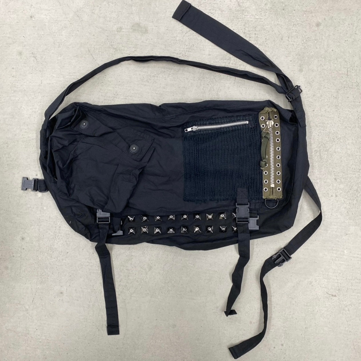Undercover Studded Crossbody Bag from 06SS Collection - Black