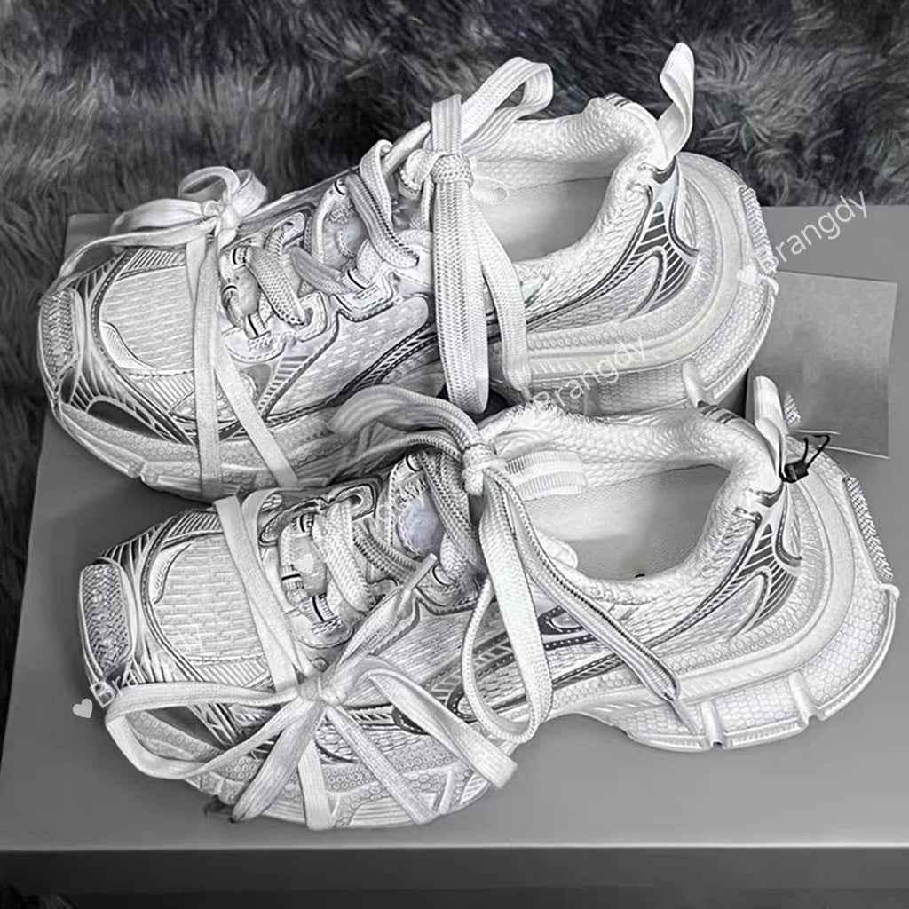 Paris 3XL /24 New 9th Gen Increased Thick-soled Vintage Laceless Strap Dad Shoes - Size avaliable 35~45 / Order