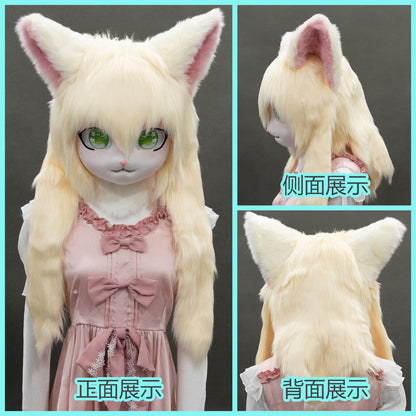 Furry Kigurumi Anime Cosplay Pre-Design Kigurumi Animal Headpiece Lolita Costume - Order with colors