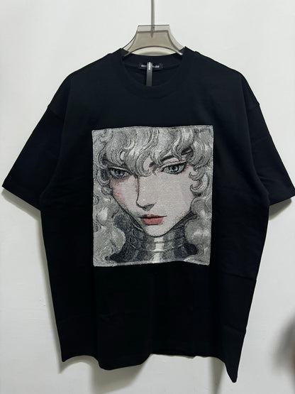 Online Remake Berserk Manga Griffith T-Shirt Anime Handmade Streetwear