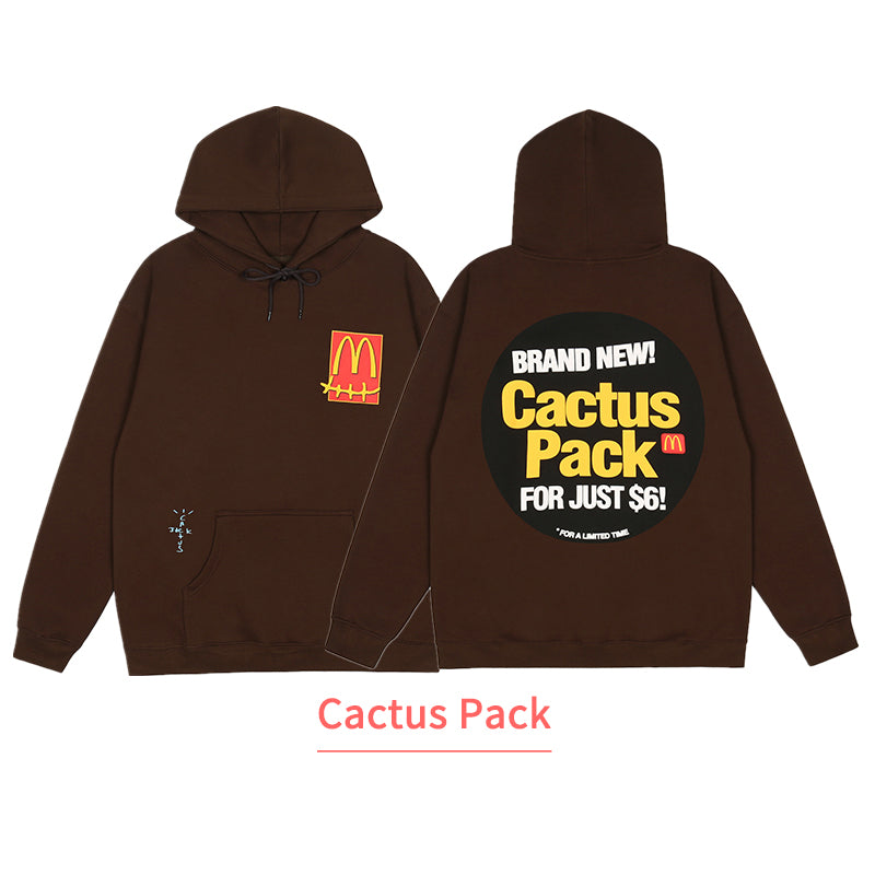 FW20 Travis Scott x McDonald’s Apple Pie High Street Foam Print Hoodie