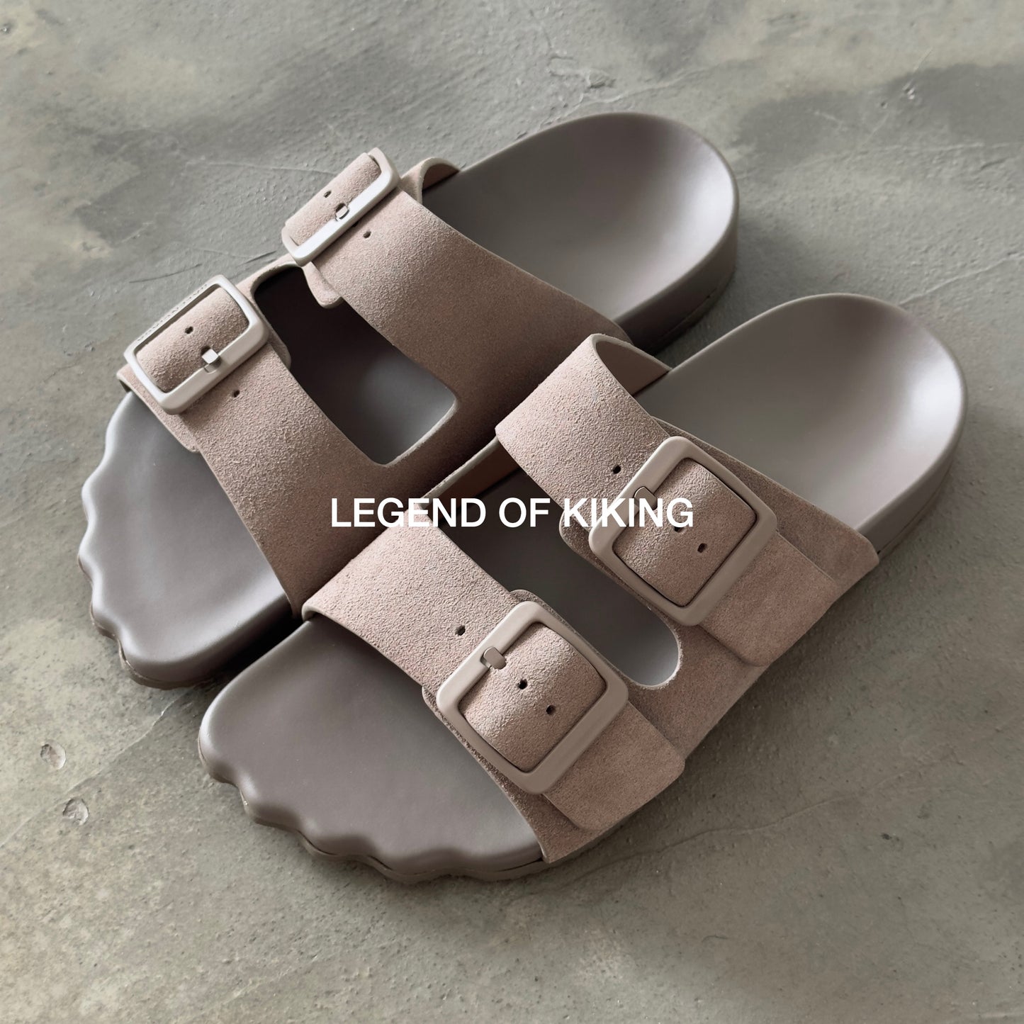 Five-Toe Birkenstock Closed-Toe Slip-On Mules Leather Flat Lazy Shoes