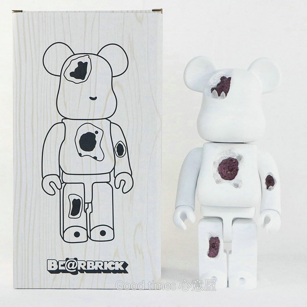 BEARBRICK 400% Block Bear - Art Toy Collectible Figure | Donclickin  