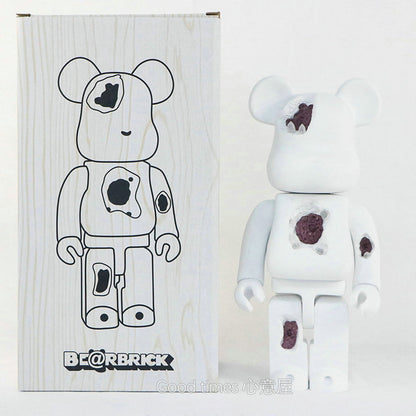 BEARBRICK 400% Block Bear - Art Toy Collectible Figure | Donclickin  