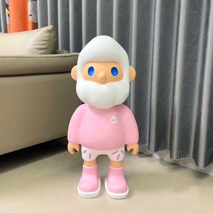 Farmer Bob Boyfriend Floor Display Cartoon Figurine/ Gift / Home Decor Piggy Bank