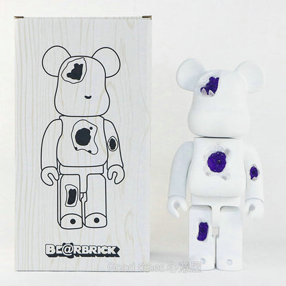 BEARBRICK 400% Block Bear - Art Toy Collectible Figure | Donclickin  