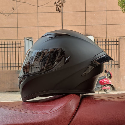 Soul-Eater/3C DOT Dual Visors Winter Bluetooth Motorcycle Full-cover Helmet