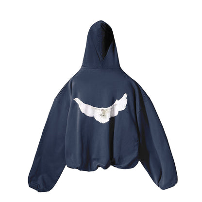 Kanye X Peace Dove X GAP Triple Collaboration Heavyweight Loose Hoodie Sweatshirt