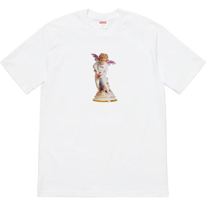 24SS Sup Short-Sleeve T-shirt Retro Unisex 280g Pure Cotton