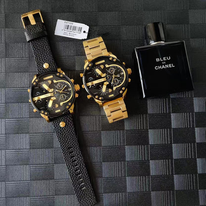Diesel DZ7395 Chameleon Large Dial Quartz Chronograph Watch Polarized Men Watch - Order with colors