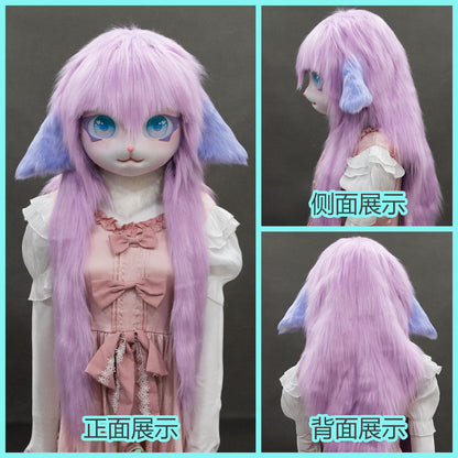 Furry Kigurumi Anime Cosplay Pre-Design Kigurumi Animal Headpiece Lolita Costume - Order with colors