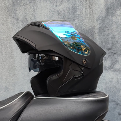 Mecha / 3C DOT Full Face Dual Visors Unisex /Bluetooth Motorcycle Helmet
