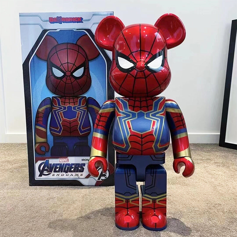 BEARBRICK 400% Block Bear - Art Toy Collectible Figure | Donclickin  Spider-man 400% / Dm for Other Style / Restock