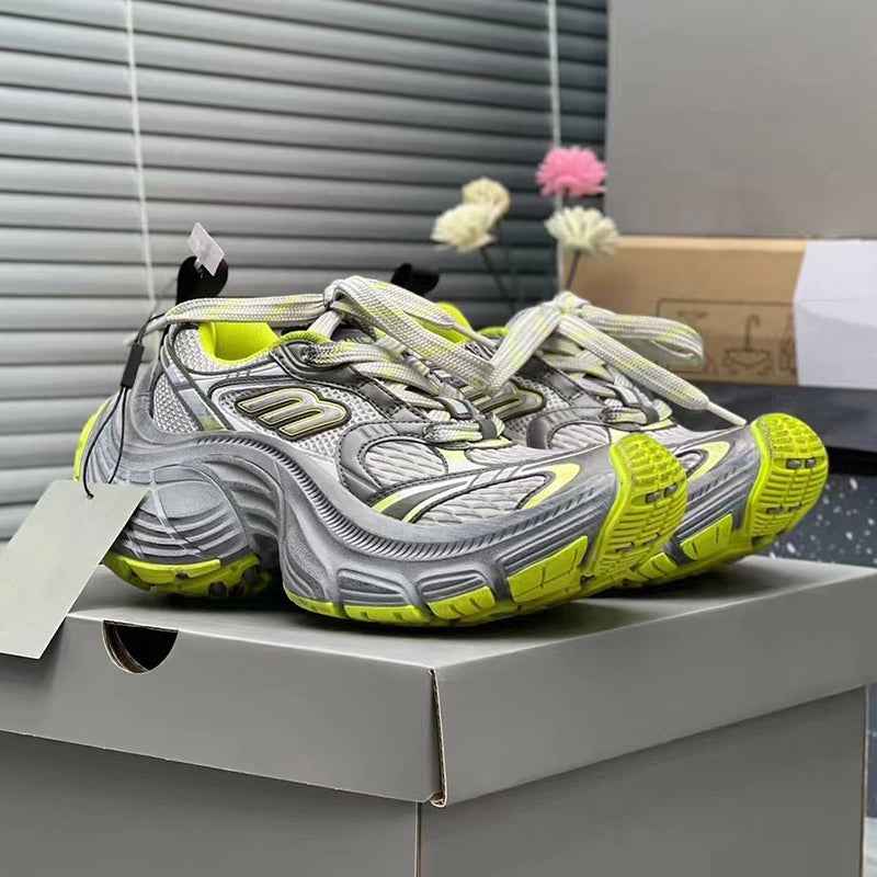 FW24 10XL Pairs Dad Shoes Chunky Sneakers Heavy Vintage Casual Athletic Footwear