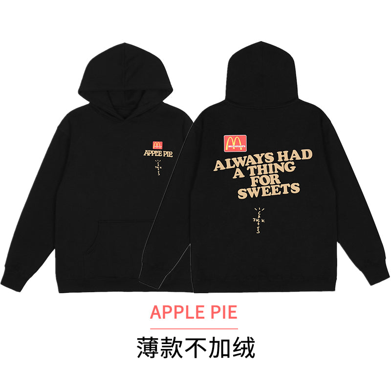 FW20 Travis Scott x McDonald’s Apple Pie High Street Foam Print Hoodie