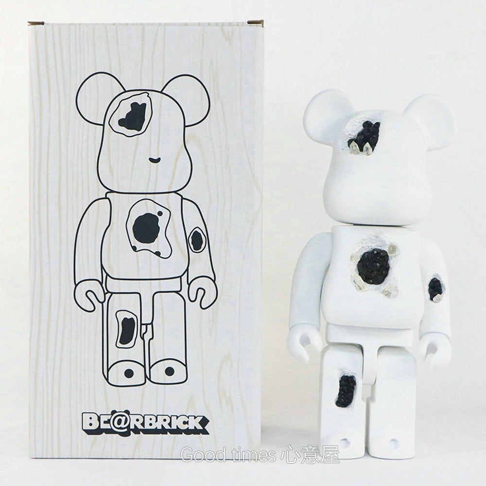 BEARBRICK 400% Block Bear - Art Toy Collectible Figure | Donclickin  