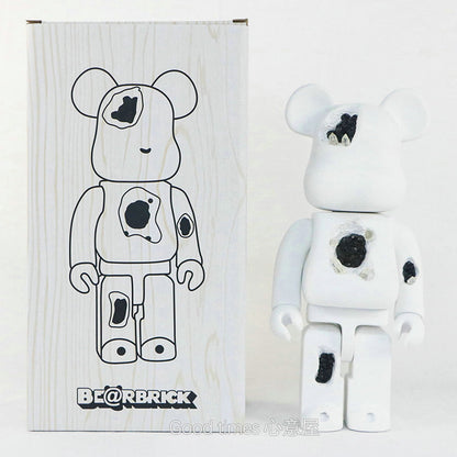 BEARBRICK 400% Block Bear - Art Toy Collectible Figure | Donclickin  