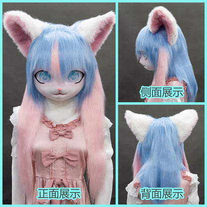 Furry Kigurumi Anime Cosplay Pre-Design Kigurumi Animal Headpiece Lolita Costume - Order with colors