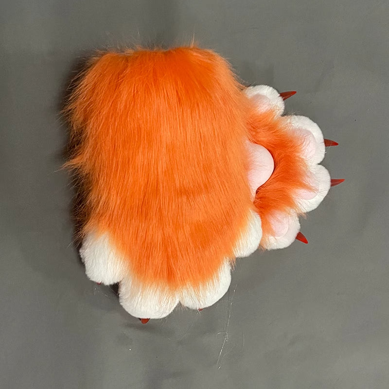 Furry Beast Claw Colored Beast Costume Claw Gloves Gloves Plush Fursuit Cosplay - Order with colors
