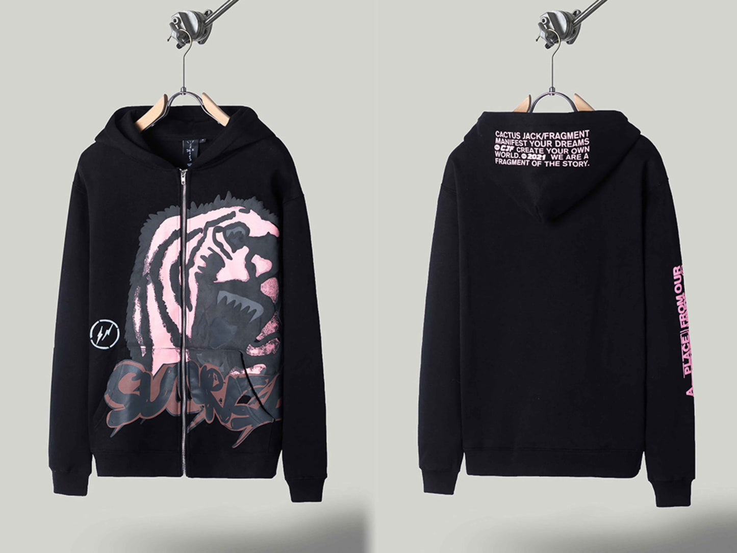 FW20 Travis Scott McDonald’s Hoodie - Apple Pie High Street Foam Print