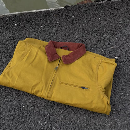 Heavyweight J97 Detroit Jacket: Vintage Workwear Canvas Outerwear Cleanfit