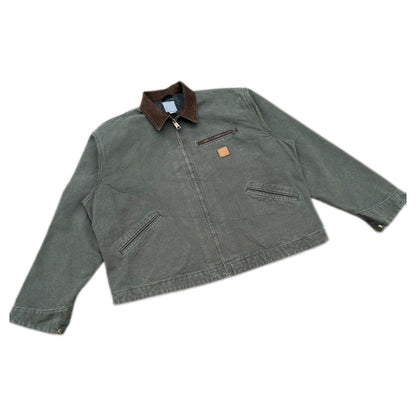 J97 Detroit Jacket - Vintage Canvas J22 Cleanfit Cotton Coat -  Size avaliable S ~ XL / J97 Moss Green