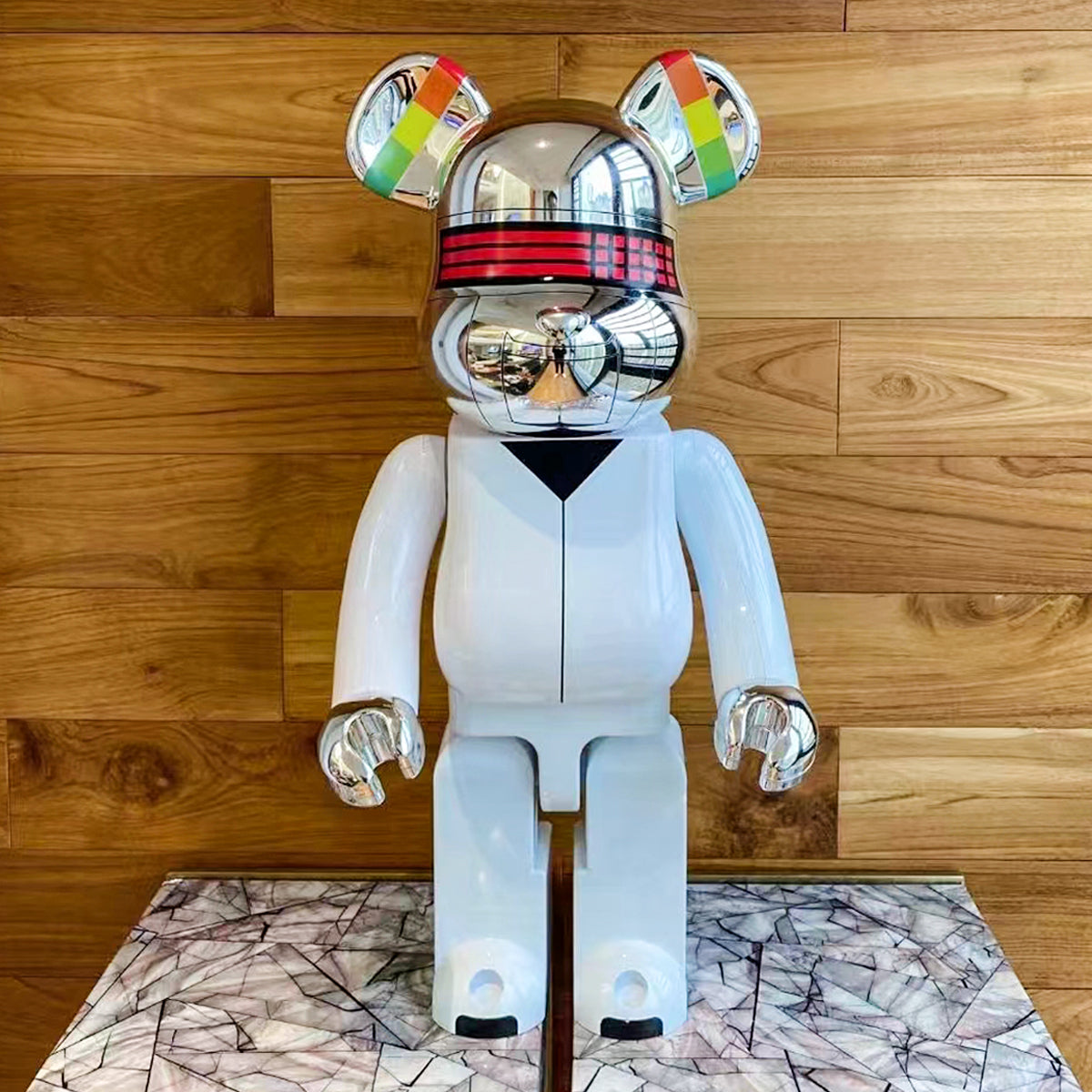 BE@RBRICK 1000% Building Block Figure 70CM | Limited Edition Collectible Bear Toy