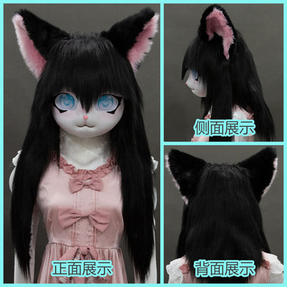 Furry Kigurumi Anime Cosplay Pre-Design Kigurumi Animal Headpiece Lolita Costume - Order with colors