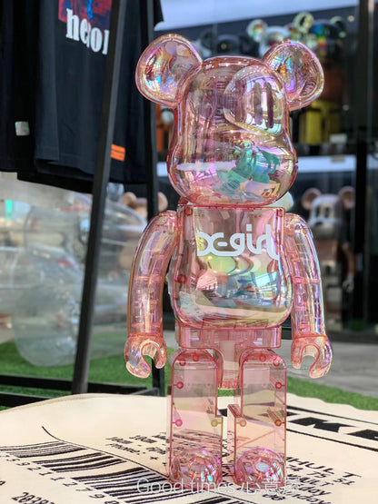 BE@RBRICK 1000% Building Block Figure 70CM | Limited Edition Collectible Bear Toy - Xgirl Pink
