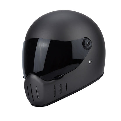 Full Coverage Retro Motorcycle Helmet Cruiser Bike Full-Face All-Season Racing
