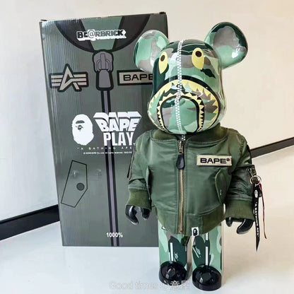 BE@RBRICK 1000% Building Block Figure 70CM | Limited Edition Collectible Bear Toy - Pilot