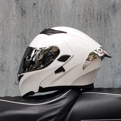 Mecha / 3C DOT Full Face Dual Visors Unisex /Bluetooth Motorcycle Helmet