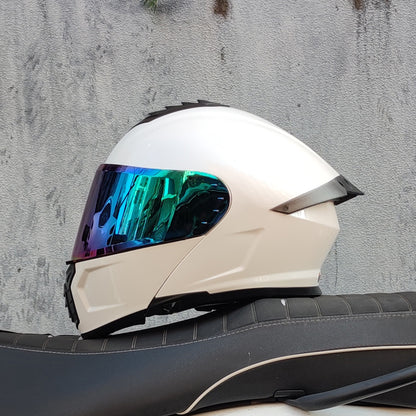 Ice Age 3C DOT Approve Full Face Dual Visors Unisex Bluetooth Motorcycle Helmet
