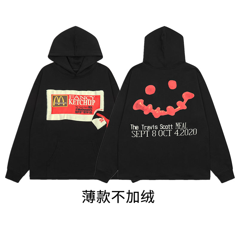FW20 Travis Scott x McDonald’s Apple Pie High Street Foam Print Hoodie