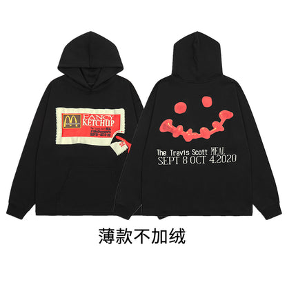 FW20 Travis Scott x McDonald’s Apple Pie High Street Foam Print Hoodie