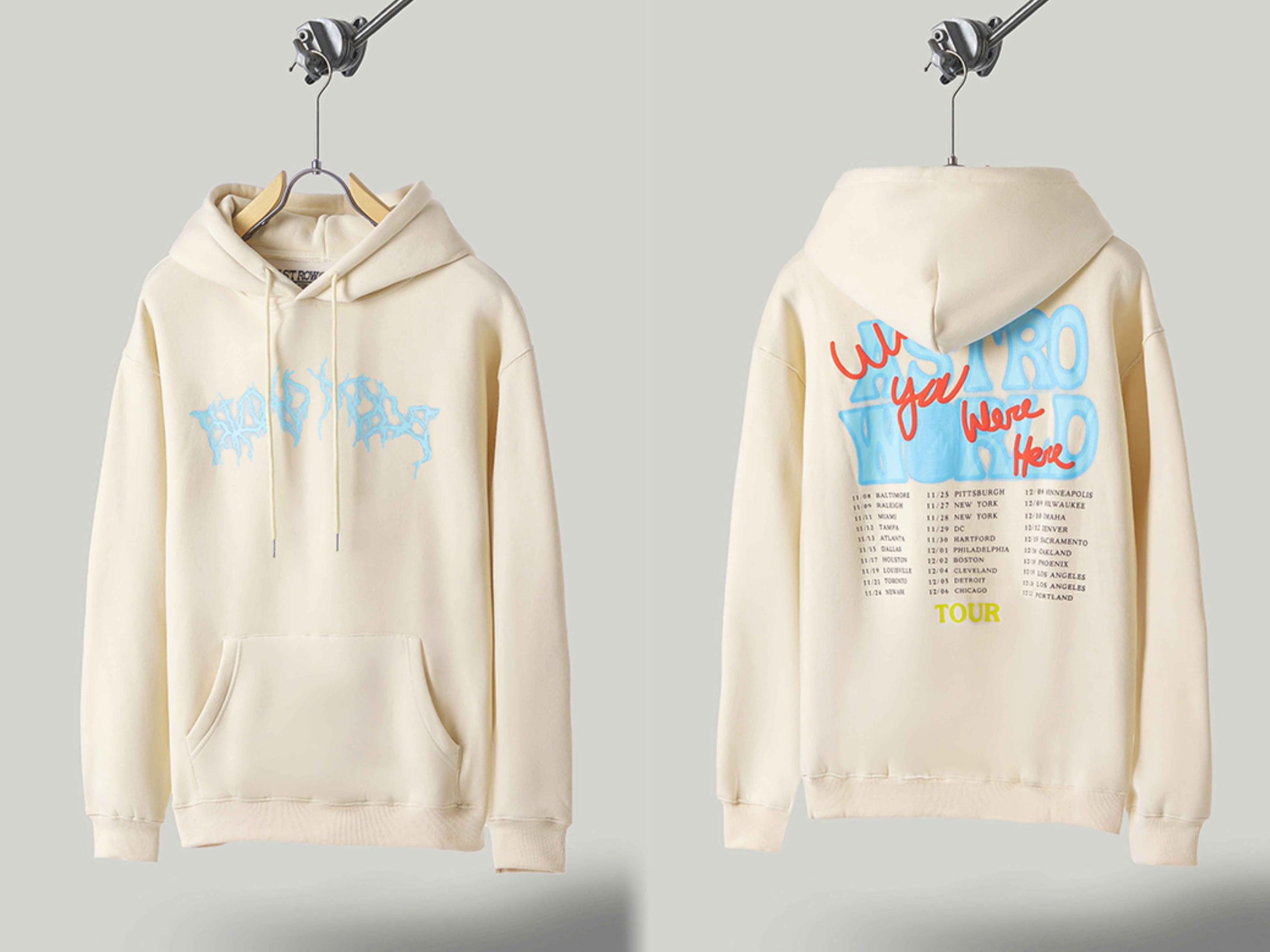 FW20 Travis Scott McDonald’s Hoodie - Apple Pie High Street Foam Print